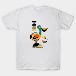 Mid Century Bird 2 T-Shirt